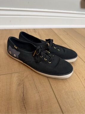 Taylor Swift x Keds Sneaky Cat 1989 Black Canvas Sneakers Shoes Women’s 7
